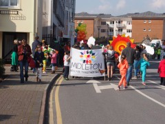 St. Patrick's Day parade in Middleton