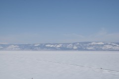 Bukhanka on the icy road