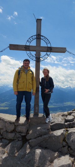 Мы на вершине Top Of Innsbruck