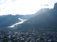 Garmish-Partenkirchen, Mittenwald, Innsbruck. May-June 2022 2022. View of Mittenwald